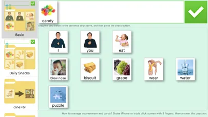 Zrzuty ekranu CardTalking