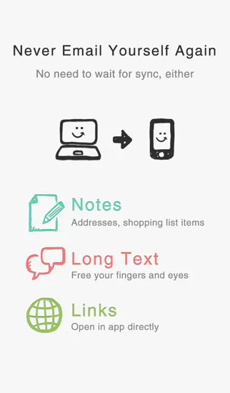 تصاویر QPush - Push Text and Links from PC, Quick & Easy
