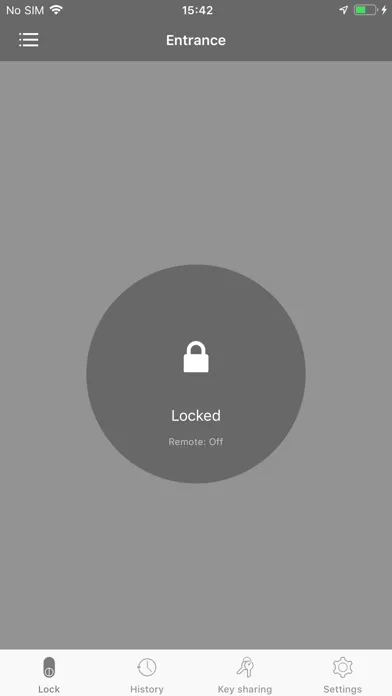 Capturas de tela do Qrio Lock