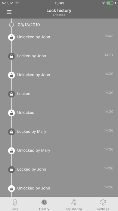Qrio Lock স্ক্রিনশট