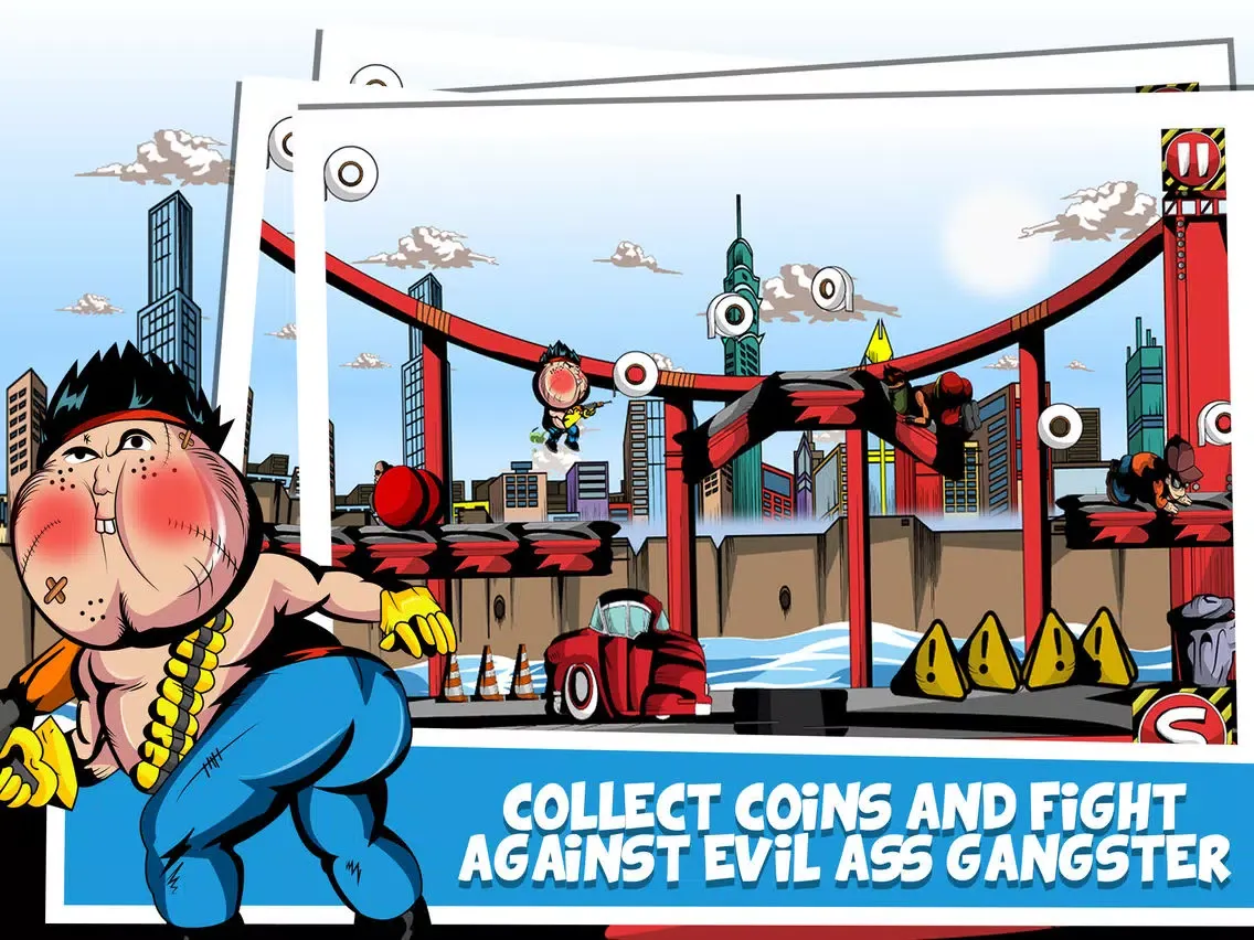Fartman - A Free Classic Platform Game iPad 应用截图