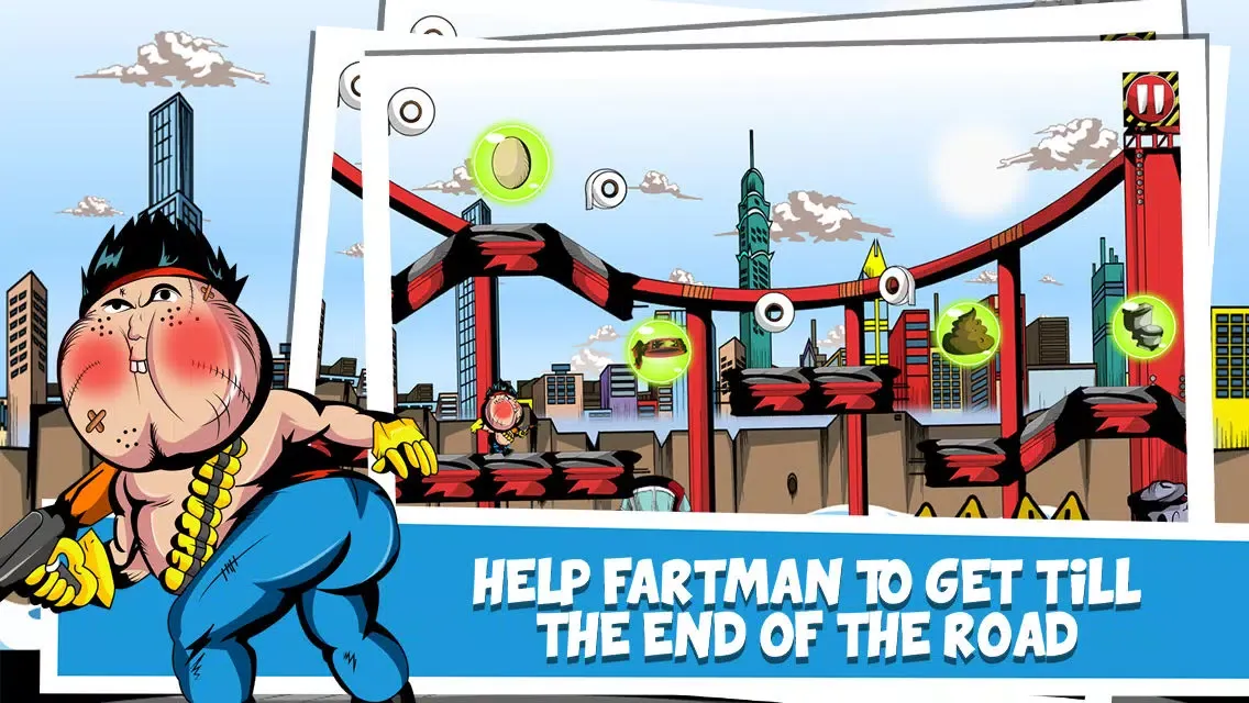 Fartman - A Free Classic Platform Game应用截图