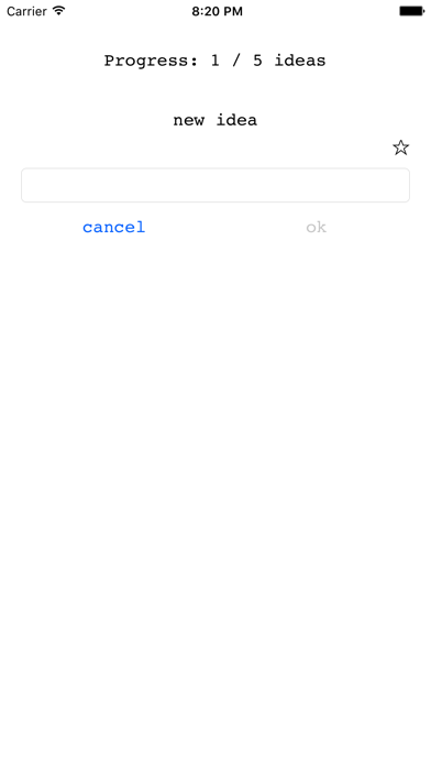 Idea Quota Screenshots