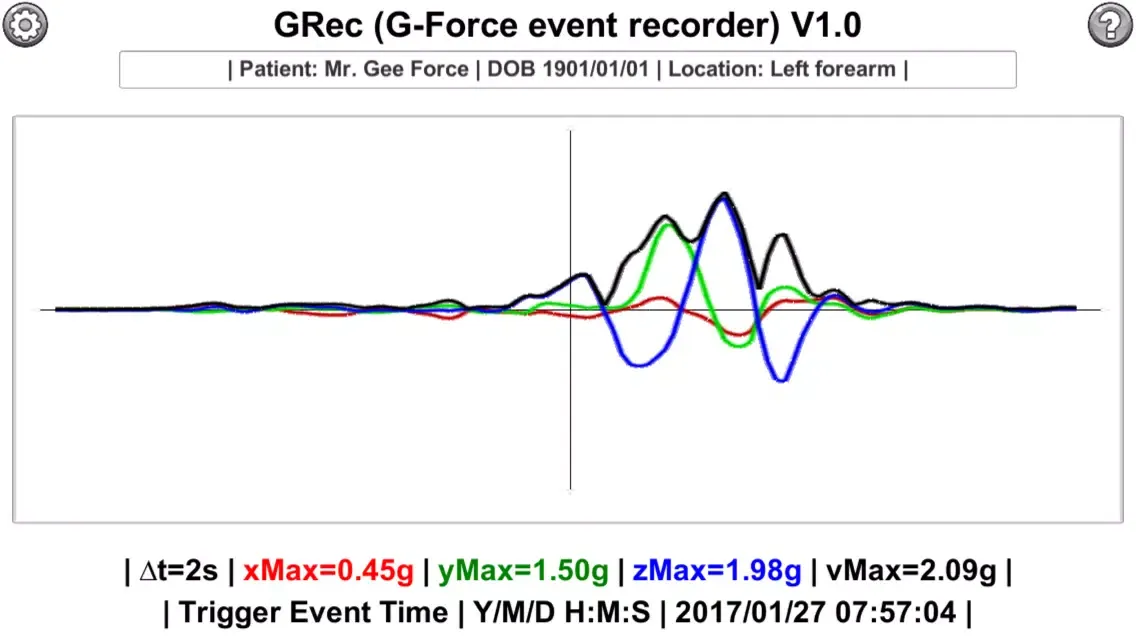 ภาพหน้าจอของ GRec