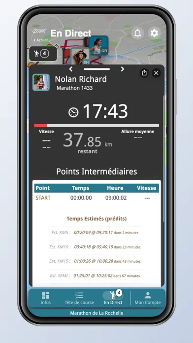 ภาพหน้าจอของ Chrono-Course