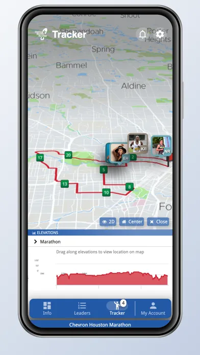 Chevron Houston Marathon स्क्रीनशॉट