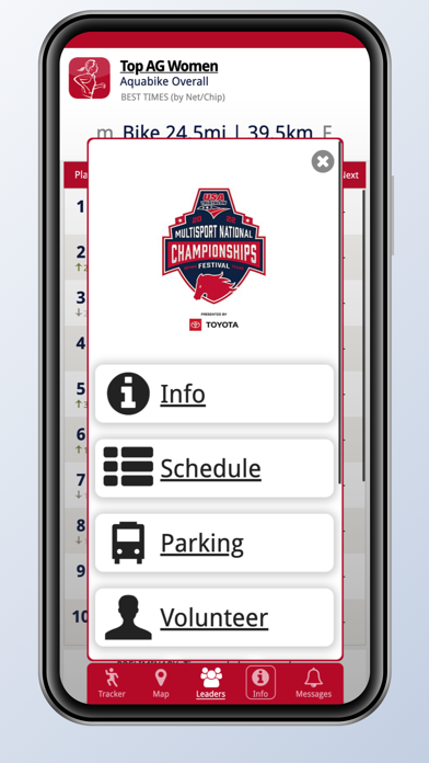 USA Triathlon Events Tracker স্ক্রিনশট