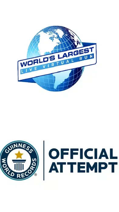 Tangkapan skrin World's Largest Virtual Run