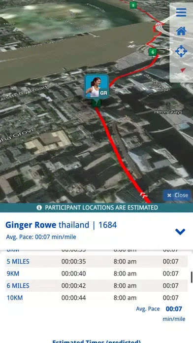 Tangkapan skrin World's Largest Virtual Run