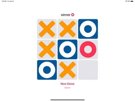 Screenshot di Tic-Tac-Toe - Classic Game iPad 