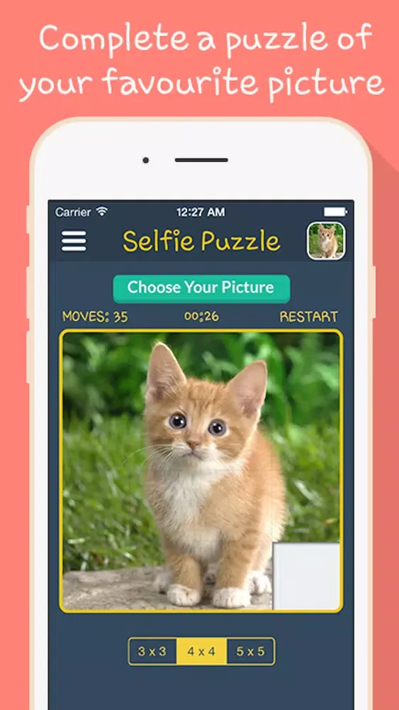 ภาพหน้าจอของ Selfie Puzzle - Turn Your Pictures Into Puzzles