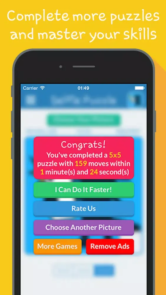 ภาพหน้าจอของ Selfie Puzzle - Turn Your Pictures Into Puzzles