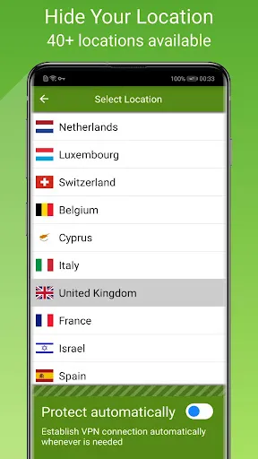 Zrzuty ekranu Seed4.Me VPN Proxy