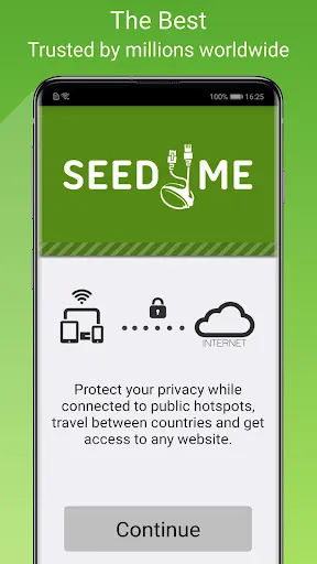Zrzuty ekranu Seed4.Me VPN Proxy