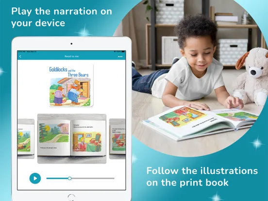 Capturas de tela do Storyteller Kids Book Reader iPad 