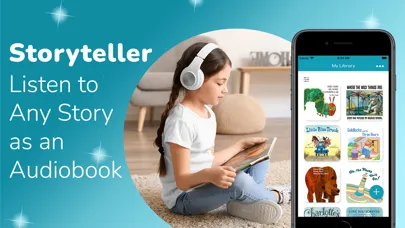 Capturas de tela do Storyteller Kids Book Reader