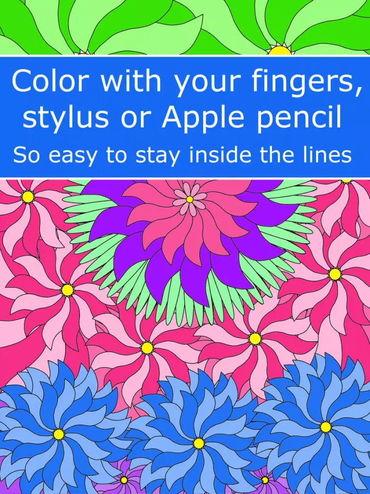 Color Break: Adult Coloring Book iPad 应用截图