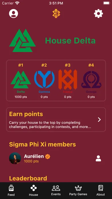 Screenshot di Sigma Phi Xi