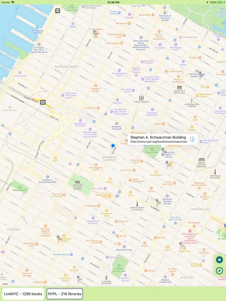 صور Public Wifi NYC iPad 