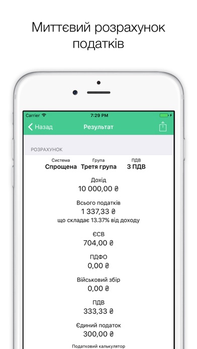 Податковий калькулятор 2017. Податки. Україна应用截图