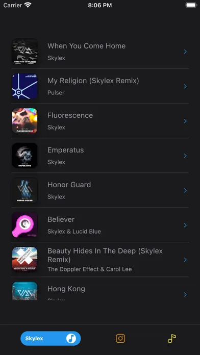 Skylex Music Screenshots