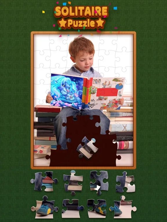 تصاویر Solitaire Jigsaw Kingdom iPad 