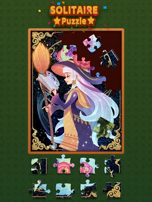 تصاویر Solitaire Jigsaw Kingdom iPad 