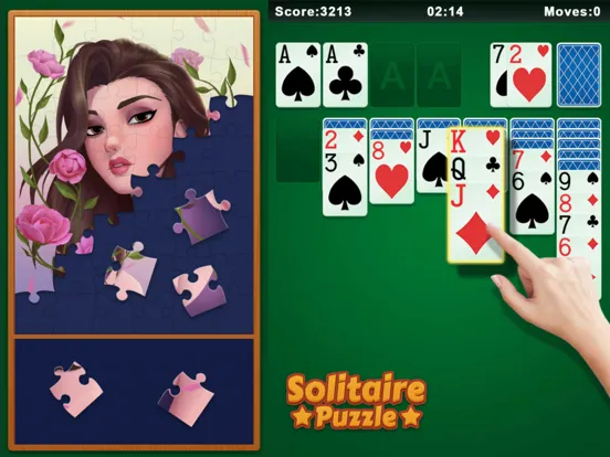 تصاویر Solitaire Jigsaw Kingdom iPad 