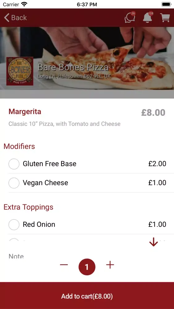 Bare Bones Pizza Ekran Görüntüleri