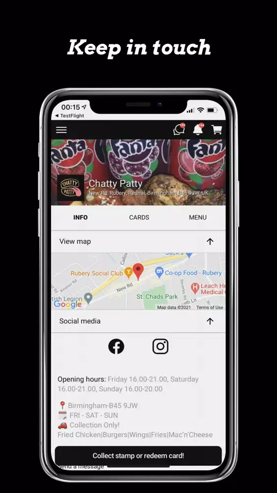 Chatty Patty Street Food应用截图