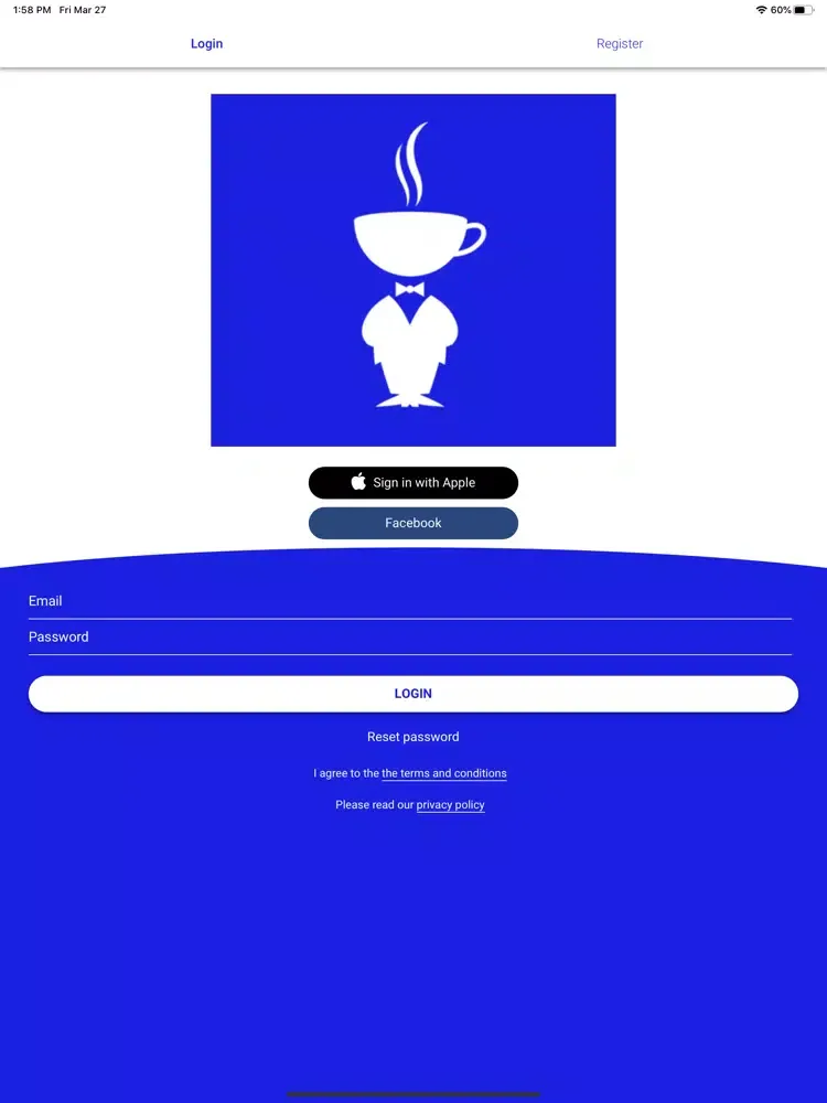 Coffee Blue iPad  Screenshots