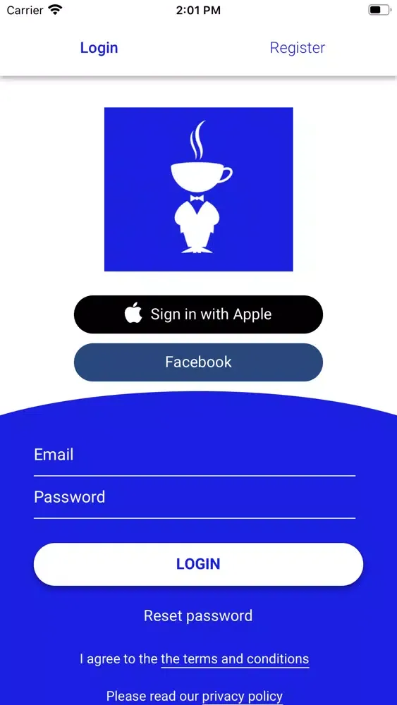 Coffee Blue Screenshots