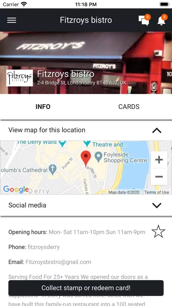 Fitzroy Bistro স্ক্রিনশট