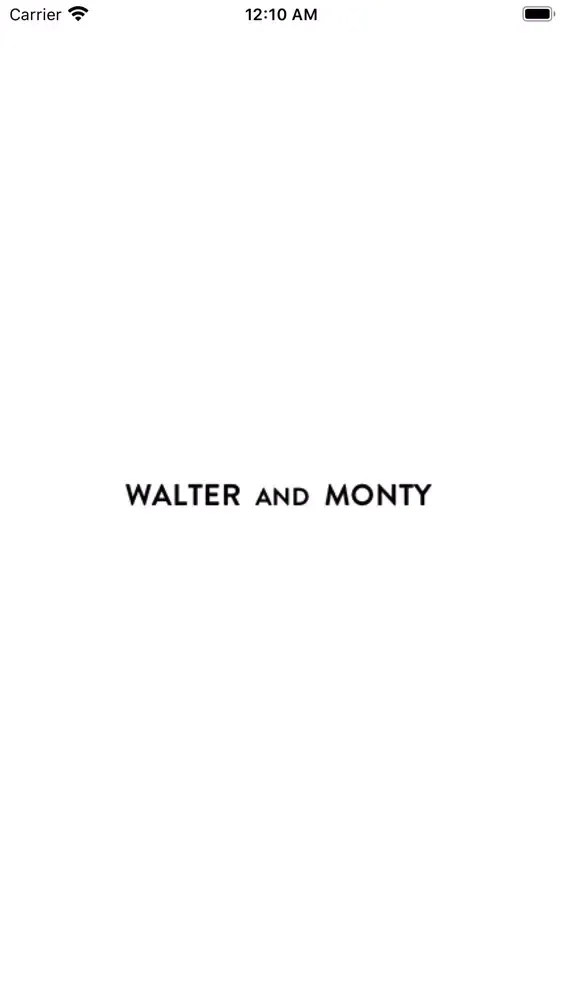 Walter and Monty 스크린샷