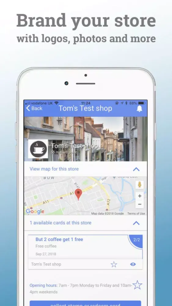 Stampapp Vendor Screenshots