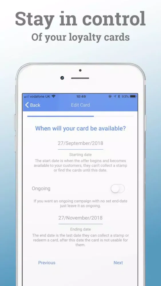 Stampapp Vendor Screenshots