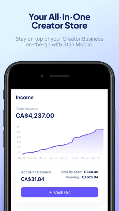 Stan Store Mobile Screenshots