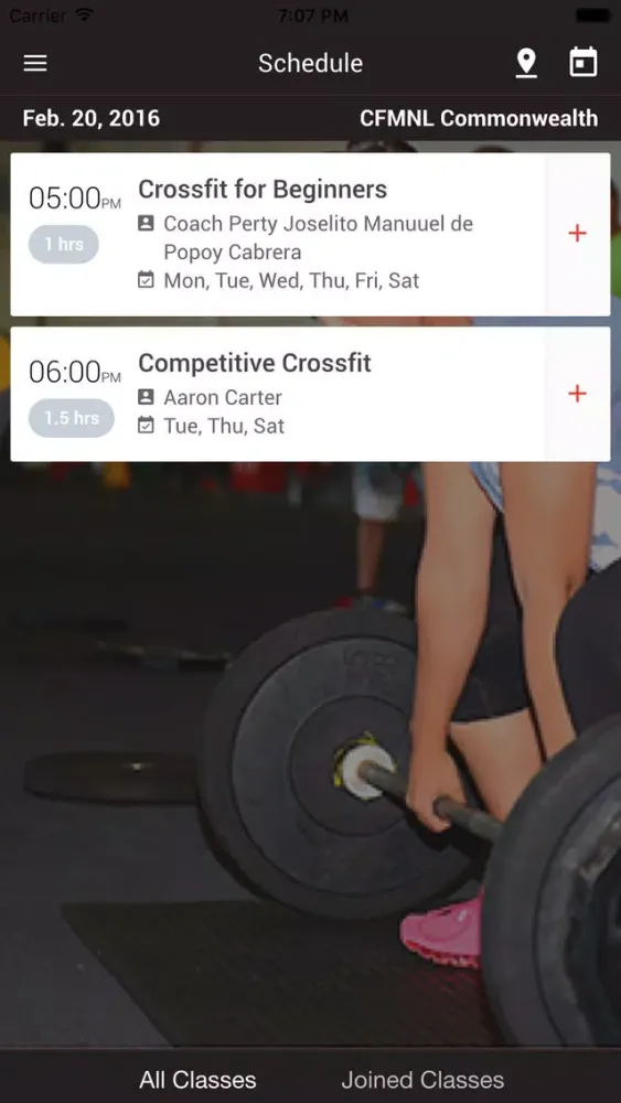 Push Crossfit 스크린샷