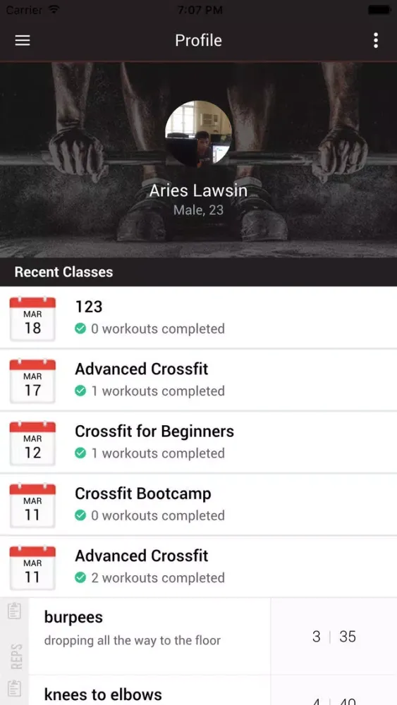 Push Crossfit 스크린샷