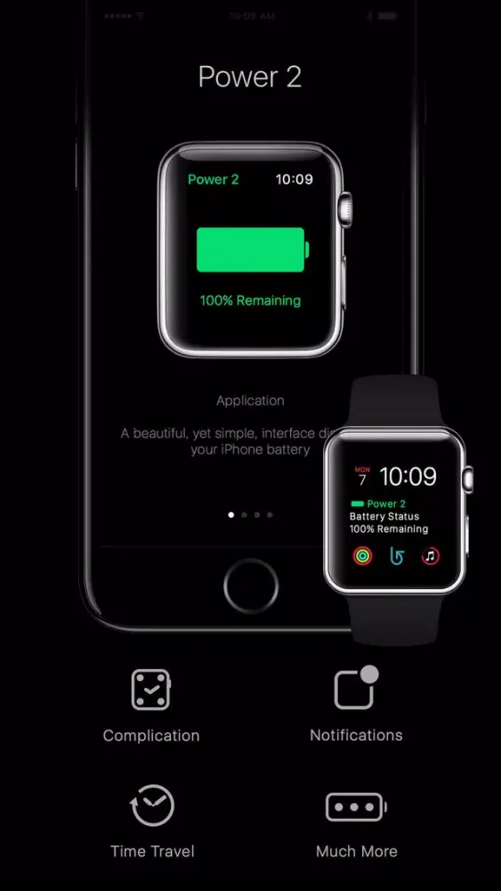 Capturas de tela do Power 2 for iPhone and Apple Watch