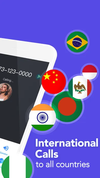 Captures d'écran de TalkU: Unlimited Calls + Texts