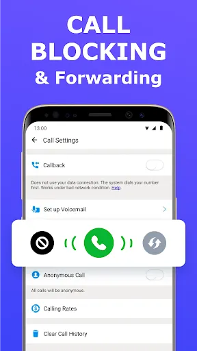 Zrzuty ekranu 2nd Phone Number - Call & Text