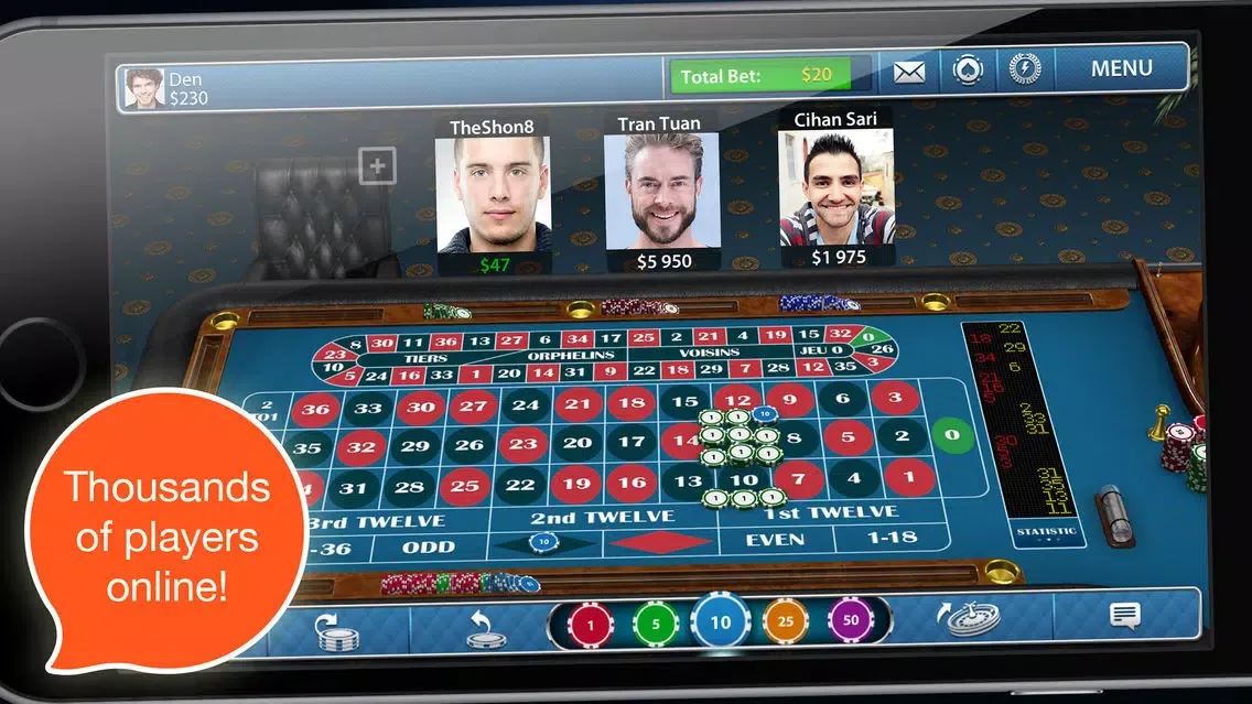 Roulette for Tango Screenshots
