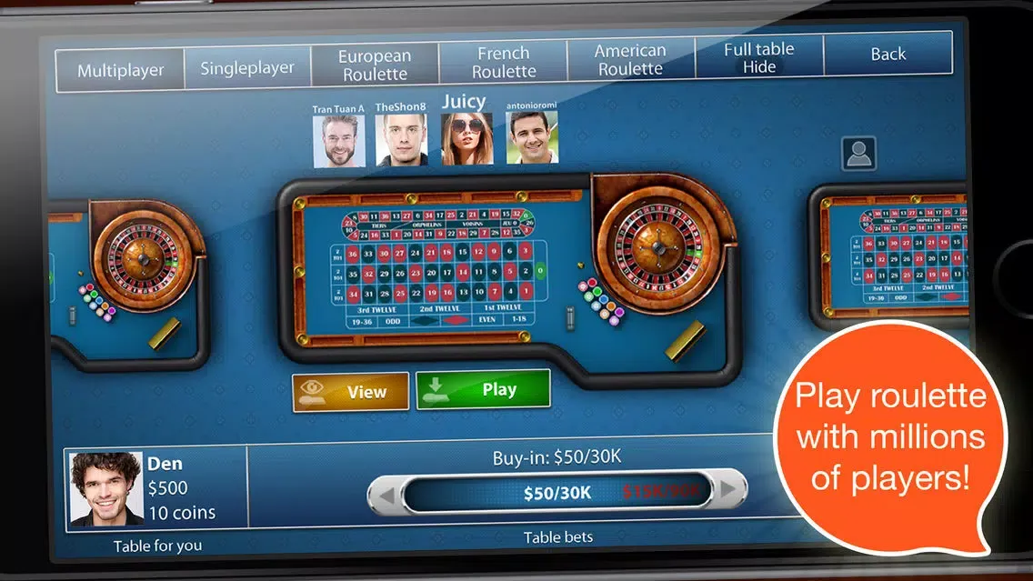 Roulette for Tango Screenshots