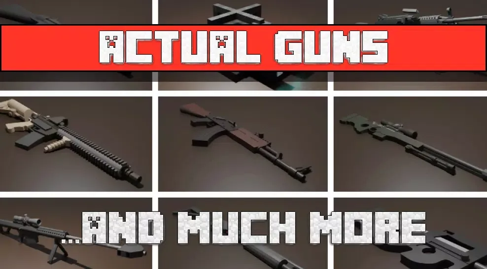 Screenshot di Gun Mod for Minecraft PE
