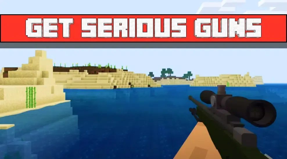Screenshot di Gun Mod for Minecraft PE