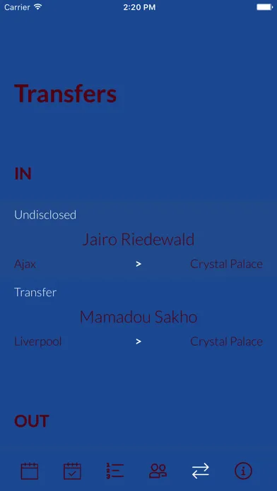 Team Crystal Palace 스크린샷