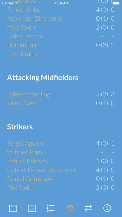 Team Manchester City应用截图