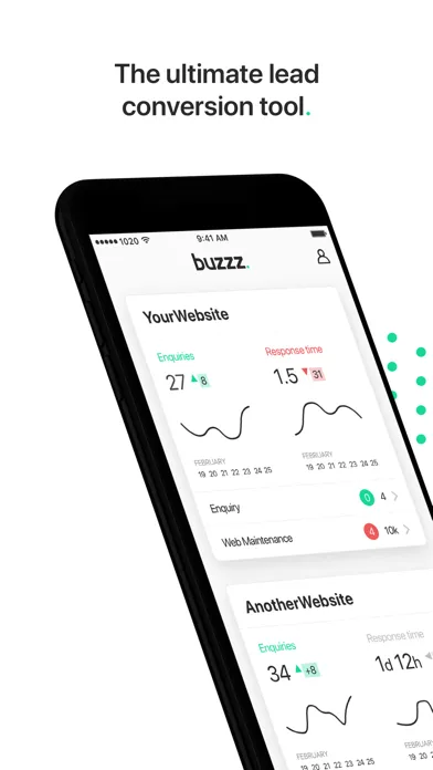 Buzzz – Alert. Call. Convert.應用截圖