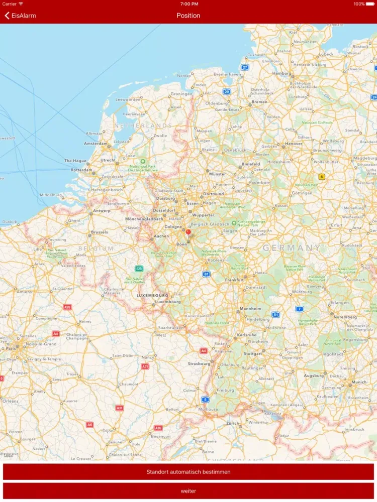 IceAlarm - No more ice-scraping! iPad  Screenshots